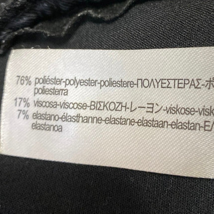 Zara Women's Black High Rise Pleated Tapered Barrel Carrot Trousers Pants Sz XS