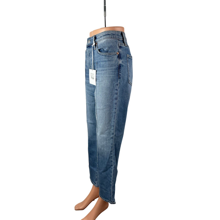 NEW Pistola Lennon Pintucked Women's Blue Flared Bootcut Denim Jeans Size 29