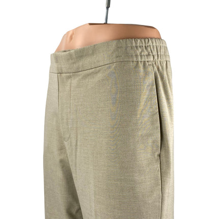 Banana Republic Mason Athletic Tapered Men's Khaki Beige Trousers Pants Size 35