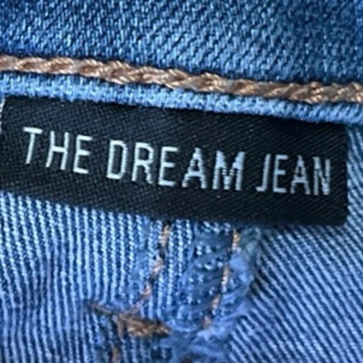 American Eagle The Dream Jean Blue Skinny Leg High Waist Denim Jeans Pants Sz 2