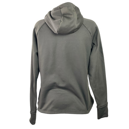 H&M Move Women's Dark Gray Mid Layer Hoodie Hooded Full Zip Coat Jacket Size L