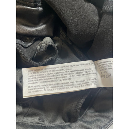 Abercrombie & Fitch The Shinny High Rise Faux Leather Vegan Trousers Pants Sz 26