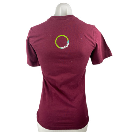 COWS Haylor Swift The Eras Farm Tour Red Maroon Crew Taylor T Shirt Tee Top XS