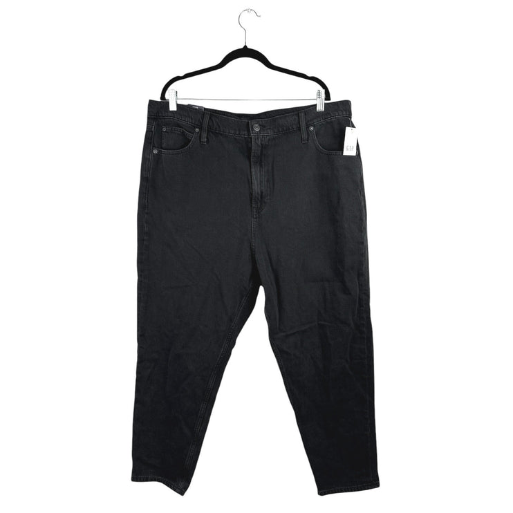 NEW Gap Women's Black High Rise Skinny Leg Stretch Mom Jeans Denim Pants Size 35