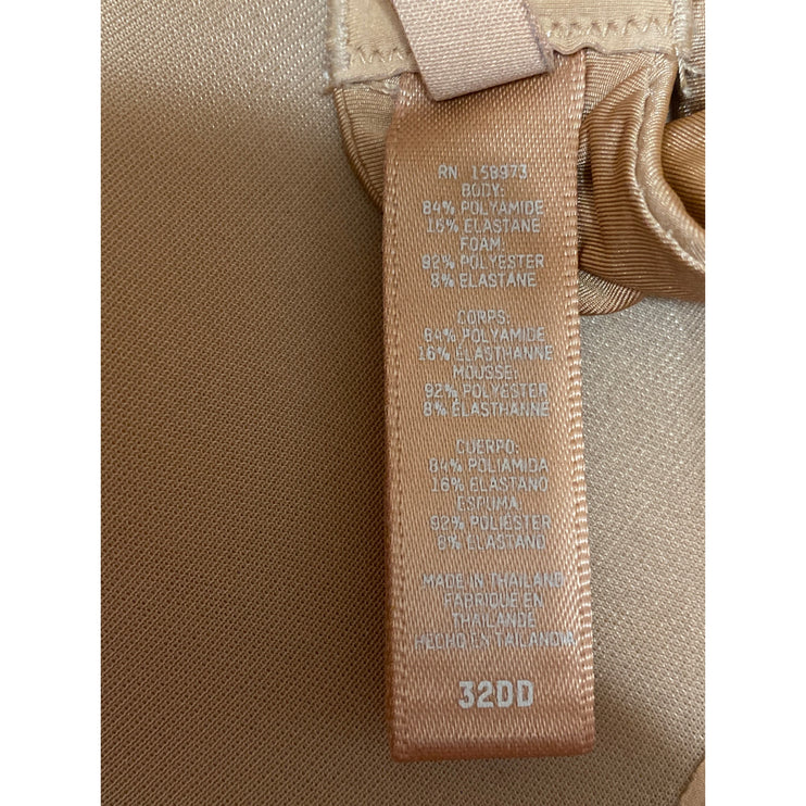 Skims Weightless Scoop Brown Medium Coverage Adjustable Underwire Demi Bra 32DD