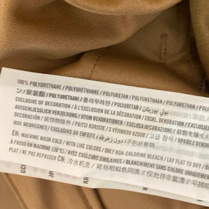 Abercrombie & Fitch Brown Faux Leather Skinny High Rise Split Hem Pants Size 25