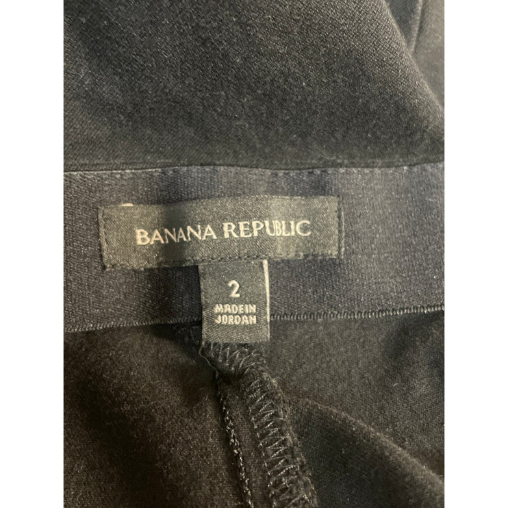 Banana Republic Black Sloan Skinny Yoga Gym Athletic Activewear Leggings Pants 2