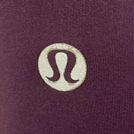 Lululemon Women's Maroon Red Low Rise Yoga Capri Athletic Leggings Pants Size S