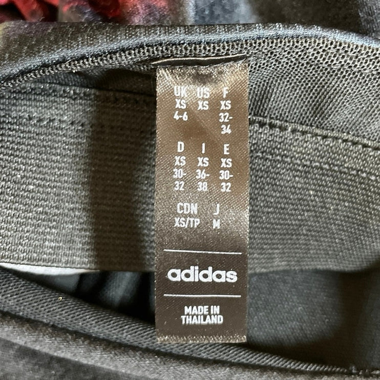 Adidas Melbourne Tennis Black Printed Racerback Workout Athletic Tank Top XS