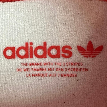 Adidas Forum 84 Men's White Red Low Top Lace Up Athletic Sneaker Shoes Size 8