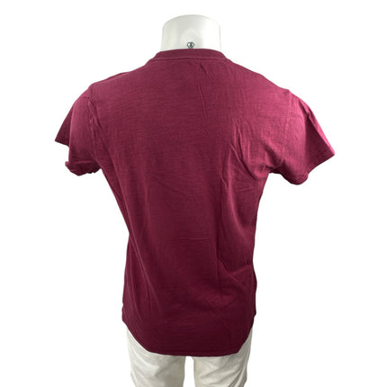 Aeropostale Men's Red Aero 87 Short Sleeve Crew Neck T Shirt Tee Top Size M