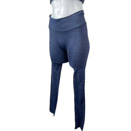Outdoor Voices Blue Racerback Crop Top Leggings Yoga Athletic 2 Piece Set Sze XS