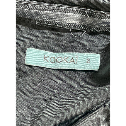 Kookai Women's Black Sleeveless Sweetheart Strapless Tube Bandeau Blouse Top 2
