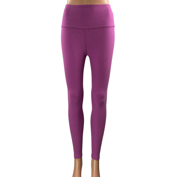 Beyond Yoga Women's Pink High Rise Workout Gym Athletic Leggings Pants Size M