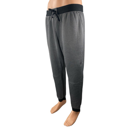 Tek Gear Men's Gray Drawstring Tapered Hiking Athletic Jogger Sweat Pants Size L