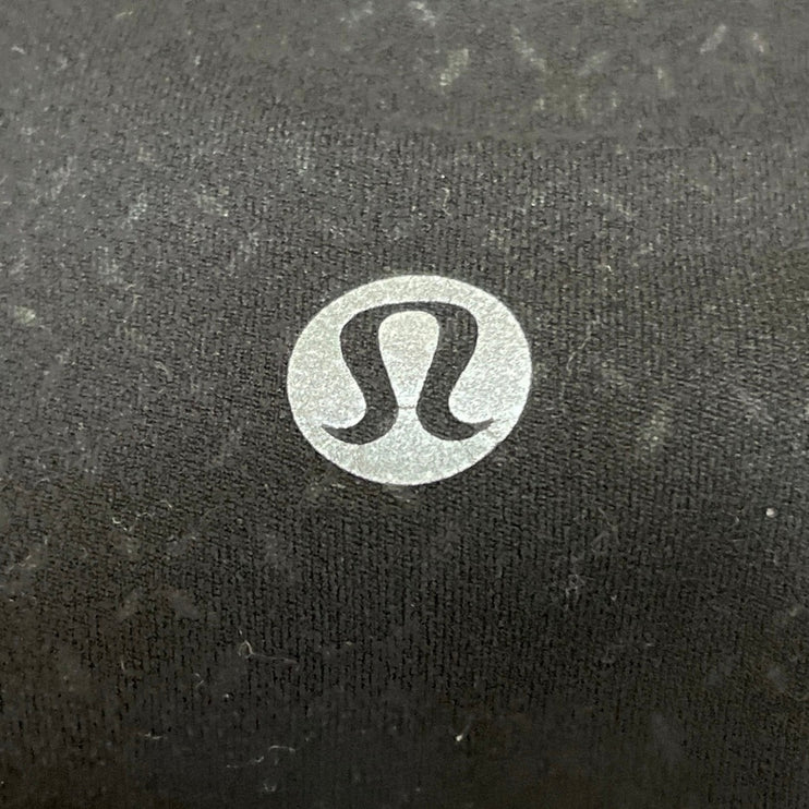Lululemon Womens Black Mid Rise Athletic Activewear Yoga Skinny Leggings Pants 6