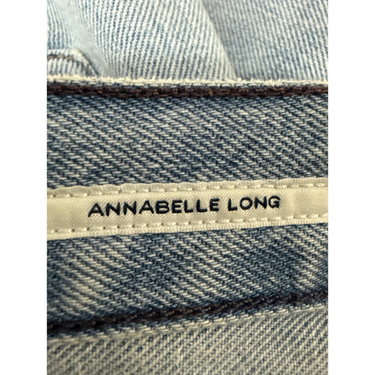 NEW Citizen of Humanity Annabelle Blue High Rise Distressed Denim Jean Shorts 25