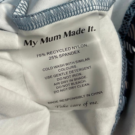 My Mum Made It On the Go Early Tide Plaid Check Micro Hipster Summer Shorts Sz S