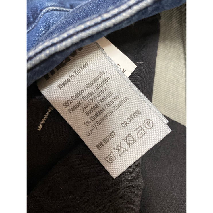 Mavi Athletic Denim Men's Blue High Rise Slim Straight Denim Jeans Pants Size 32