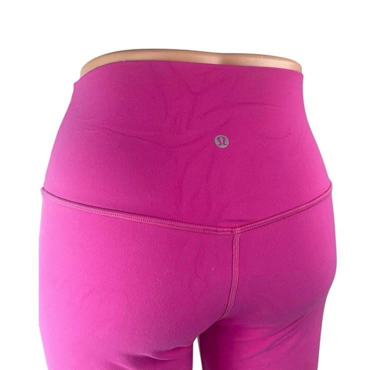 Lululemon Align Purple Vivid Plum High Rise Yoga Workout Athletic Biker Shorts 6