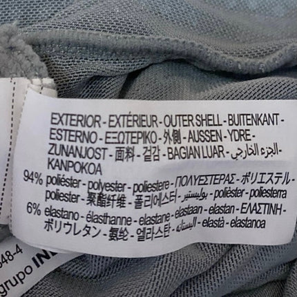 Zara Women's Gray Rhinestone Sleeveless Open Back Tank Bodysuit Top Size S