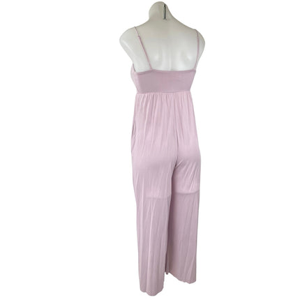 Urban Outfitters Purple Stretch Square Neck Sleeveless Cami Jumpsuit Size XS