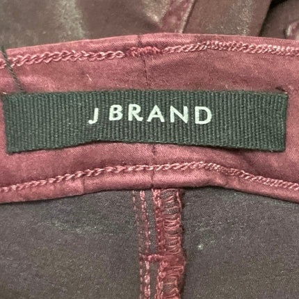 J Brand Maria Purple Faux Leather Metallic Skinny Leg Jeans Trousers Pants Sz S