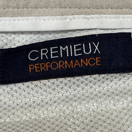 CREMIEUX Performance Men's Gray Mid Rise Straight Chino Khaki Bermuda Shorts 33