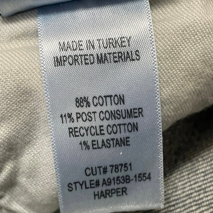 NEW Agolde Harper Women's Blue Mid Rise Relaxed Straight Denim Jeans Size 27