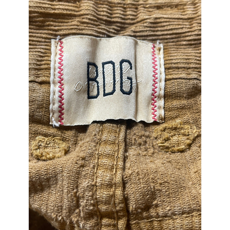 Urban Outfitters BDG Women's Tan Corduroy Wide Leg Baggy Trousers Pants Size 8