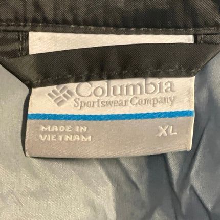 Columbia Switchback III Women's Black Long Sleeve Zip Up Hooded Rain Jacket XL