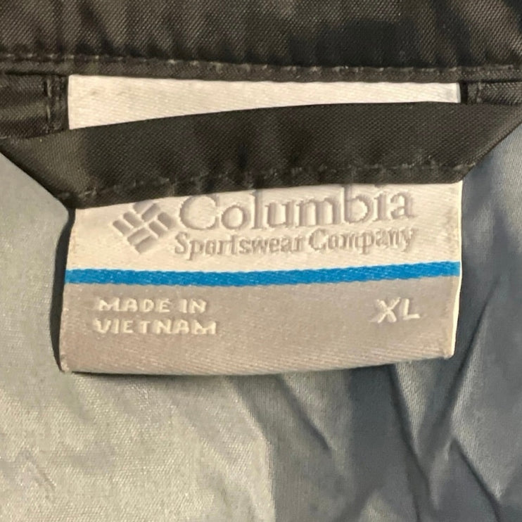Columbia Switchback III Women's Black Long Sleeve Zip Up Hooded Rain Jacket XL