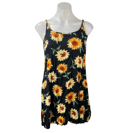 Kimchi Blue Women's Multicolor Floral Sleeveless Cami Camisole Mini Dress Size S