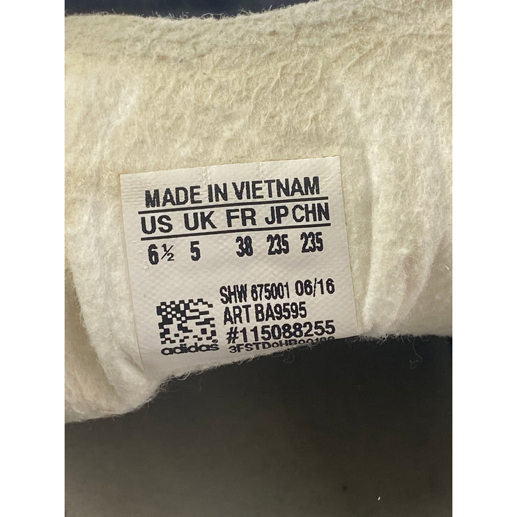 Adidas Gazelle Womens Black White Suede Leather Lace Up Low Top Sneakers Shoes 5