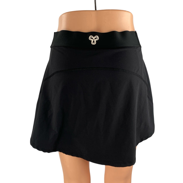 Aritzia TNAction Black Tennis Golf A Line Athletic Skort Skirt Shorts Size M