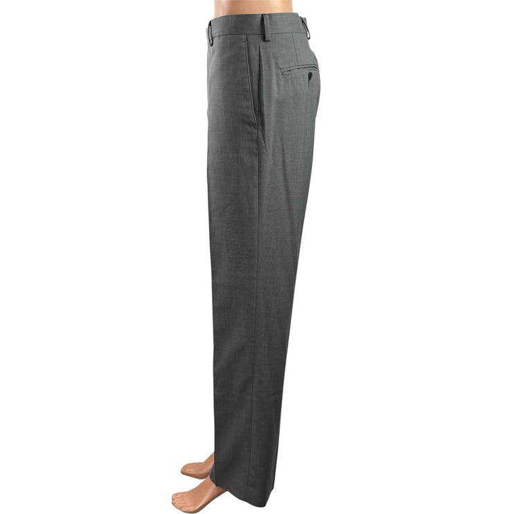 Calvin Klein Women's Gray High Rise Straight Career Trousers Dress Pants Size 29