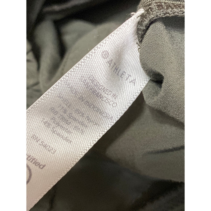 Athleta Women's Green High Rise Yoga Athletic Activewear Trousers Jogger Pants 8