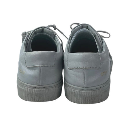 Common Projects Achilles Men's White Leather Lace Up Low Top Sneakers Shoes 4.5