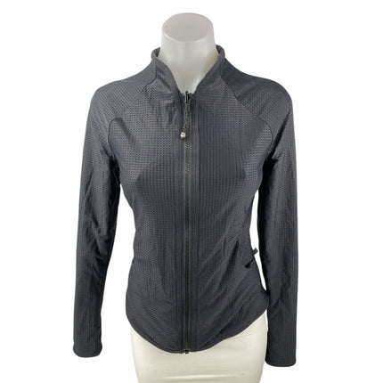 Lululemon Find Your Bliss Gray Zip Up Long Sleeve Reversible Activewear Jacket S