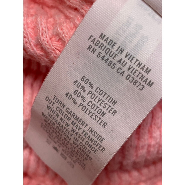 Aerie Women's Pink Waffle Knit Drawstring High Rise Lounge Mini Shorts Size M