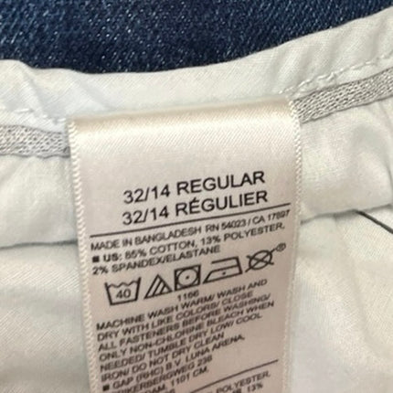 Banana Republic Women's Blue High Waisted Straight Leg Denim Jeans Size 32
