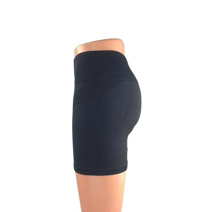 H&M Move Women's Black Yoga Workout Athletic Activewear Shaping Biker Shorts M