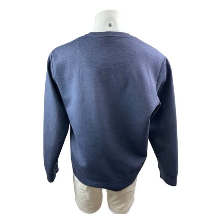 32 Degrees Men's Blue Crew Neck Long Sleeve Athletic Sweater Sweatshirt Top Sz L