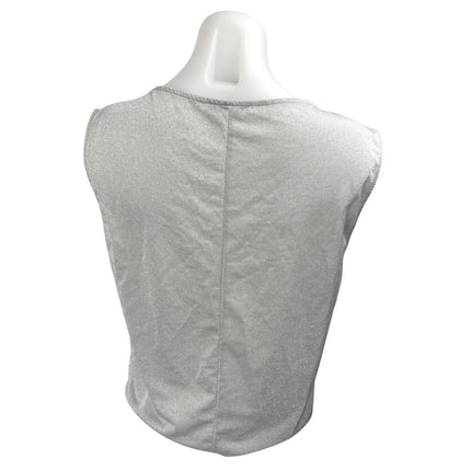 Zara Women's Light Gray Sleeveless Basic Pullover Muscle Tee Tank Top Size S