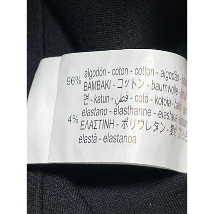 Zara Women's Black Short Sleeve Mock Neck Boxy Basic T Shirt Tee Top Size M