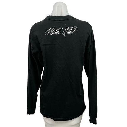 Billie Eilish Happier Than Ever Black Tour Concert Music Crewneck Sweatshirt S