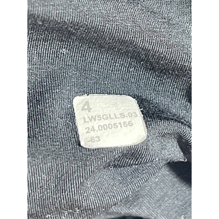 Lululemon Women's Black Wide Leg Drawstring Baggy Lounge Trousers Pants Size 4