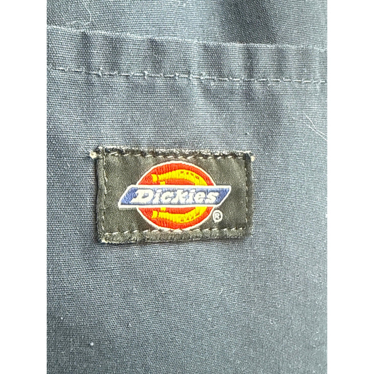 Dickies Industrial Women's Blue Collared Short Sleeve Coverall Romper Jumpsuit S