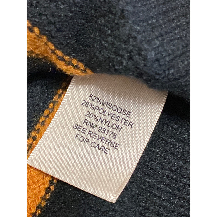 Philosophy Women's Black Striped Crew Neck Long Sleeve Sweatshirt Sweater Top S