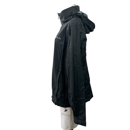 Columbia Switchback III Women's Black Long Sleeve Zip Up Hooded Rain Jacket XL